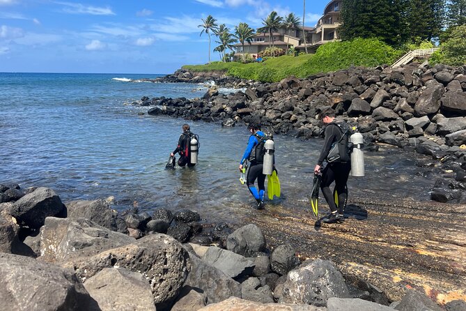 1 Tank Discover Scuba at Koloa Landing with No Experience needed - A closer look at the three-part route