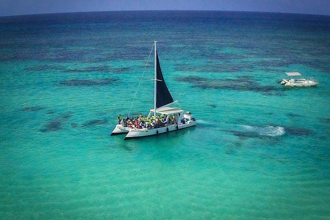 3 ADVENTURES: Sailing Catamaran Cruise - Hooka Diving - Snorkeling - Photos, souvenirs, and extra costs
