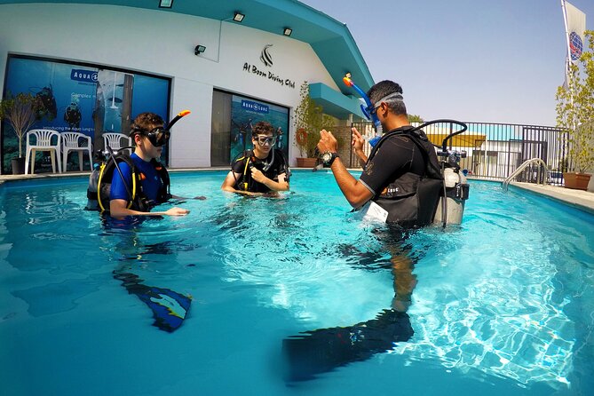 4 Day Certified PADI Open Water Scuba Diver in Dubai - The instructors are the strongest part