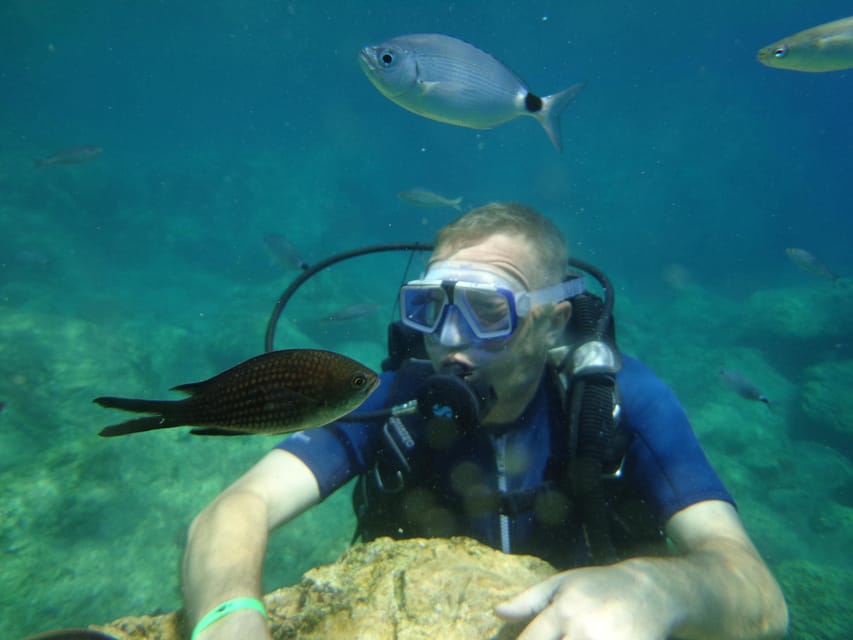 Antalya Scuba Diving Tour, With Lunch & Return Transfers - Lunch, swimming, and time around Marti Island