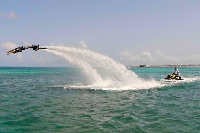 Aruba Flyboarding & Jetovator Experience: Fly Like a Bird & Dive Like a Dolphin - The payoff when you finally rise