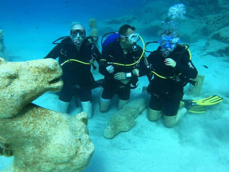 Ayia Napa: Beginners Discover Scuba Diving Experience - Musan Underwater Sculpture Park: the unusual highlight
