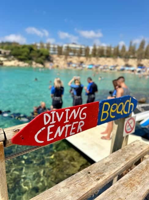 Ayia Napa: Introduction & MUSAN Museum Dive - The first 5-meter session builds confidence