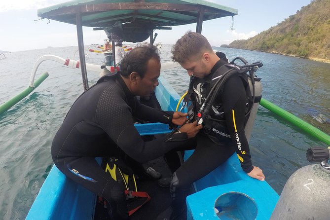 Bali Scuba Diving at Padang Bai for Certified Diver - Lunch at about 1:00 p.m.