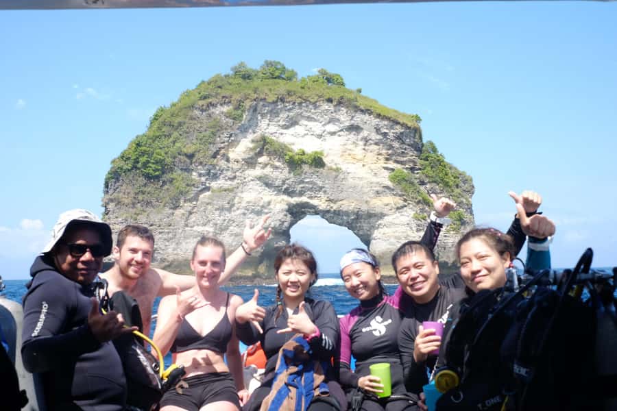 Bali: Try Scuba Diving day trip to Nusa Penida pool+2 dives - From Mertasari Harbour to Nusa Penida