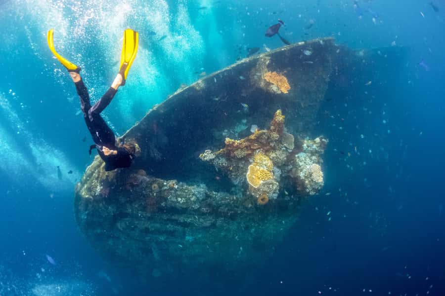 Bali: Tulamben Bay and the USAT Liberty Wreck Dive - Meeting the USAT Liberty at 30 metres offshore