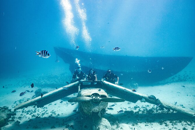 Baptism diving in the turquoise waters of Tahiti - Your first look beneath Tahiti’s turquoise water