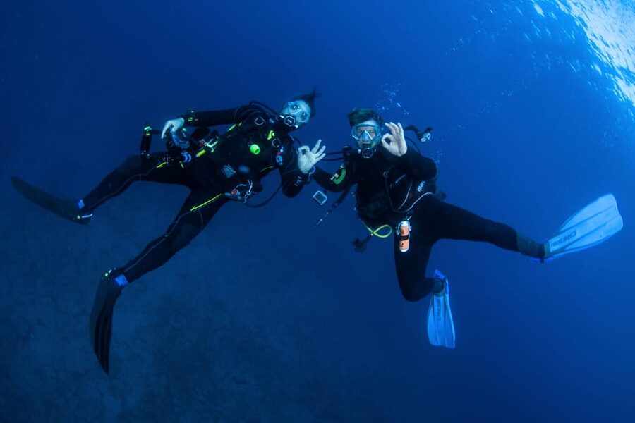 Beginner Scuba Dive with Scubapoint Tenerife in Turtle Area - Your first minutes underwater