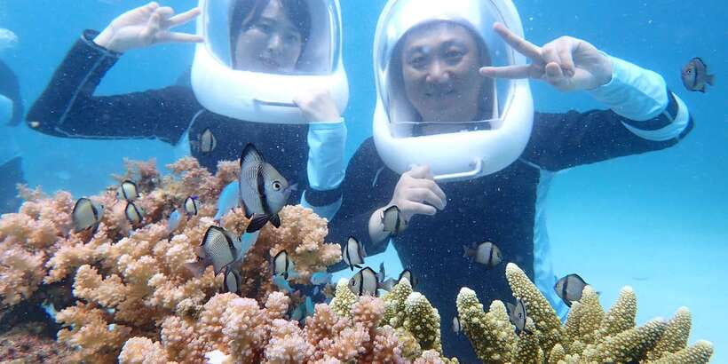 Boracay: Helmet Diving Experience with Photos and Videos - A gentle way to see Boracay underwater