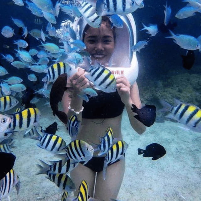 Boracay: Island Hopping with Buffet Lunch & Helmet Diving - Puka Beach: a quieter stretch of Boracay sand