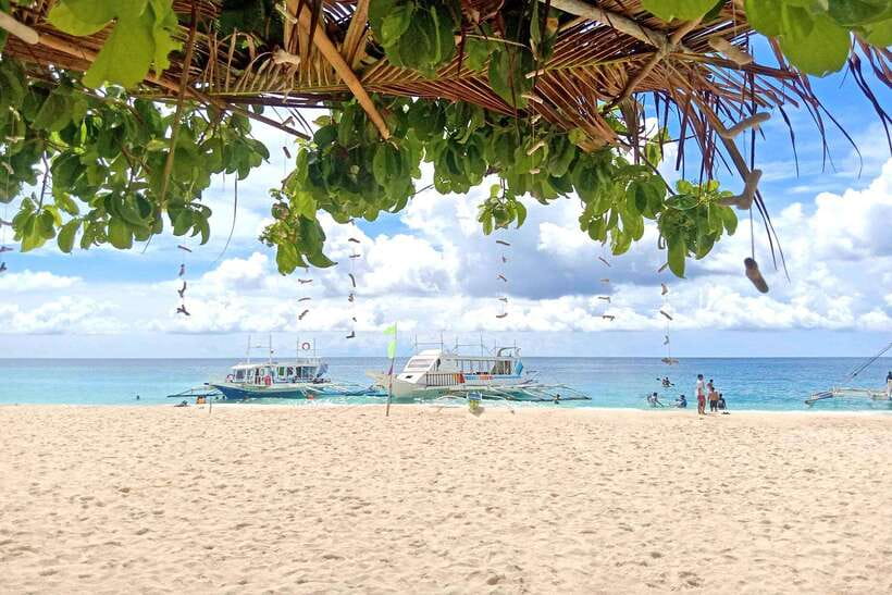 Boracay: Island Hopping with Crystal Kayak & Helmet Diving - Beach stops, swimming, and snorkeling