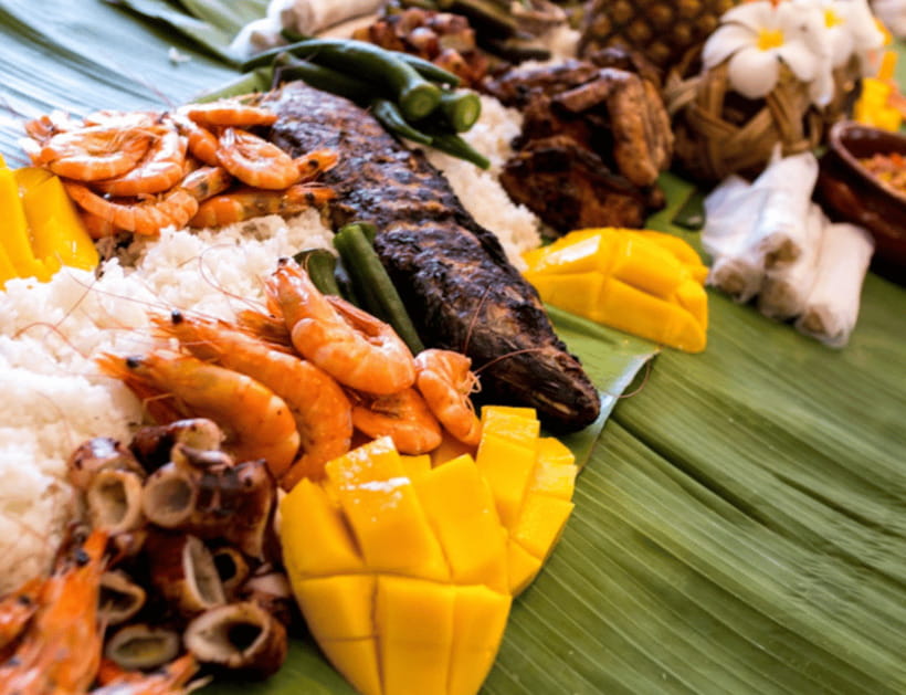 Boracay: Island Hopping with Lunch, Helmet Diving & ATV - Magic Island adds optional adventure and extra cost