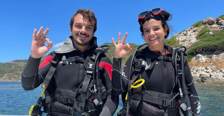 Bosa: Scuba Diving for Beginners in the Bosa Gulf - A Short Dinghy Ride into the Bosa Gulf