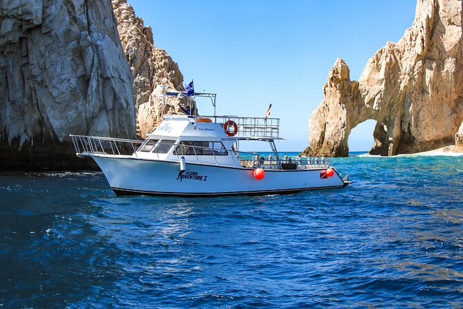 Cabo San Lucas Certified 2 Tank Dive at the Famous Arch and Land's End - Caves, sand falls, and the old wreck