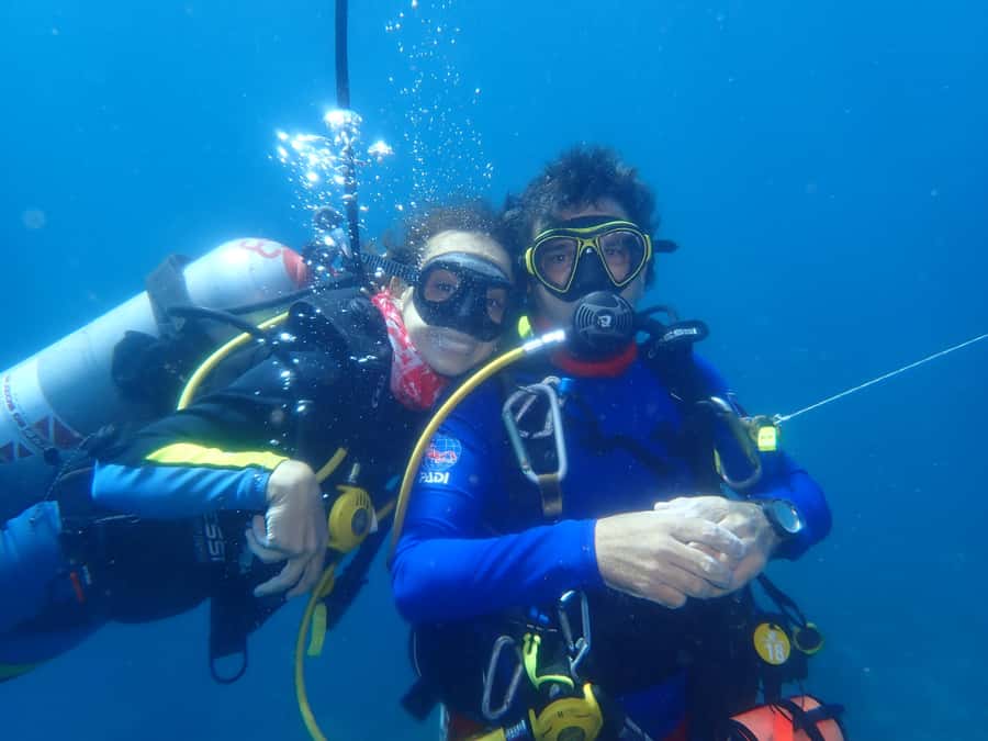 Cartagena: PADI DISCOVER SCUBA / MINICURSO DE BUCEO - Second 50-minute session and the return journey