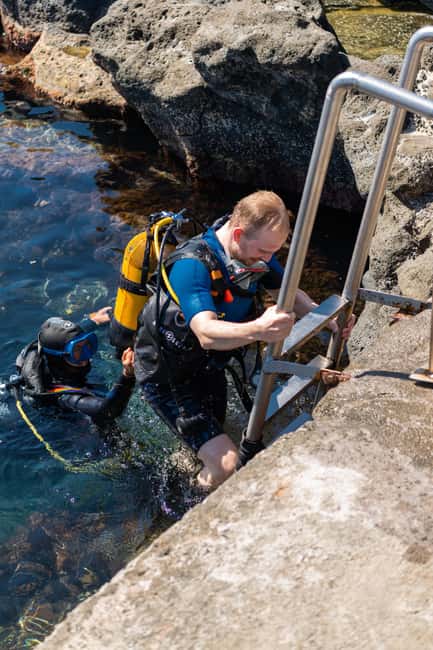 Catania: Scuba Diving Experience - Lava flows, caves, and marine life