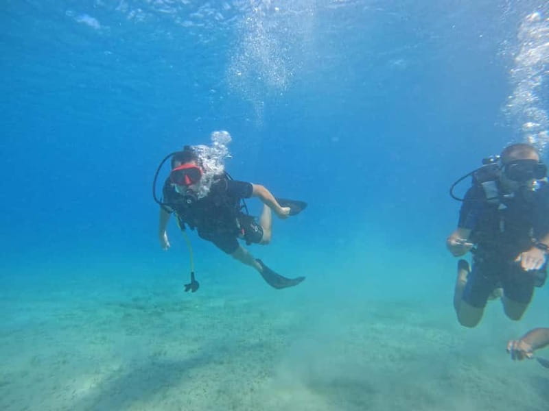 Chania: Scuba Diving and Snorkeling for Beginners by Boat - The short boat ride around Agios Onoufrios