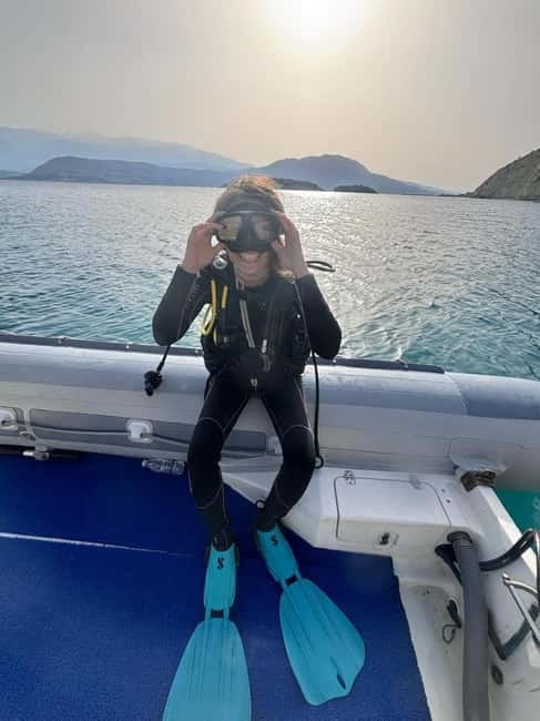 Chania :Scuba Diving for Beginners-Boat Dive - Key points at a glance