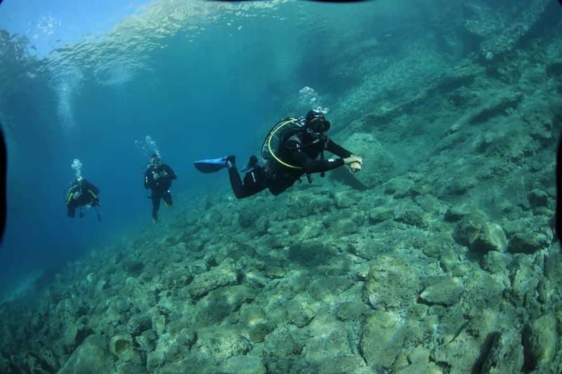 Chania :Scuba Diving for Beginners-Boat Dive - What the first underwater session feels like