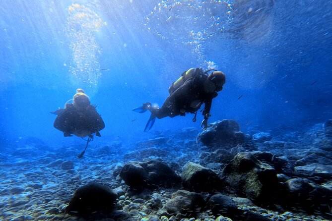 Chania Scuba Diving | Shore Dives | Certified Divers - Warm Mediterranean water from 22°C to 28°C