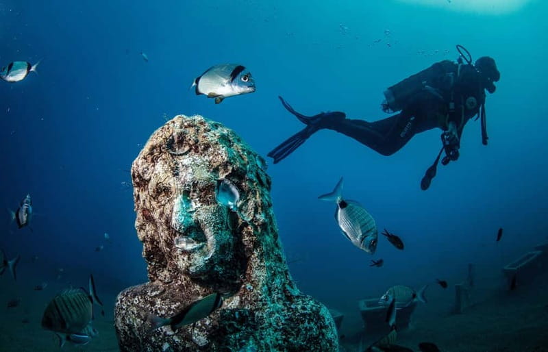 City of Side: Scuba Diving Underwater Museum with Pickup - What the $47 price really covers
