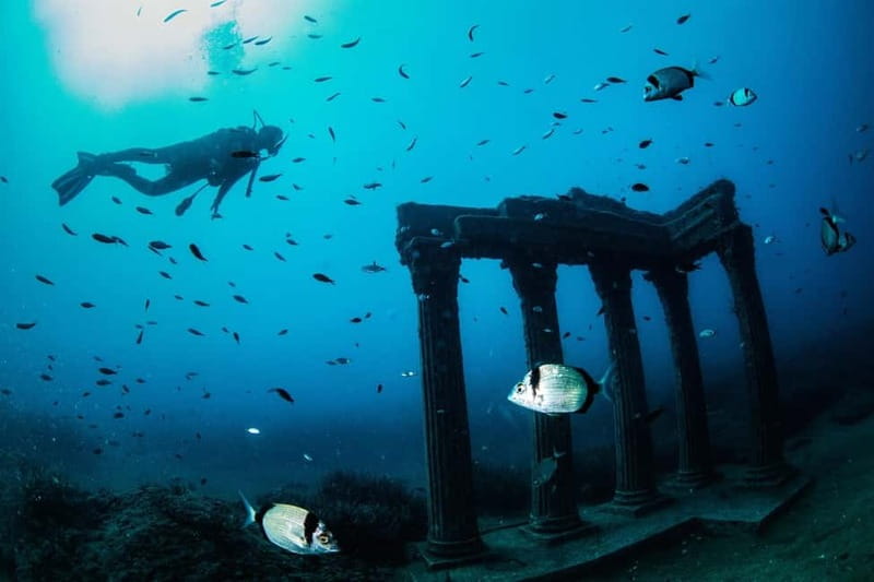 City of Side: Scuba Diving Underwater Museum with Pickup - Safety and comfort for first-time participants
