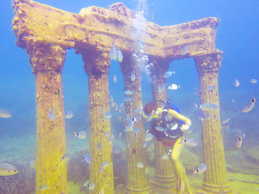 City of Side: Scuba Diving with Lunch - The first 30-minute underwater session