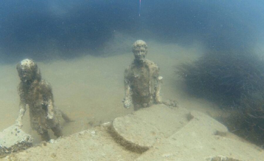 City of Side: Underwater Museum Scuba Diving Visit - The First 20-Minute Underwater Session