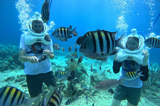 Curacao Helmet Diving-Walk the Ocean Floor, No Swimming Required - The briefing helps settle first-time nerves