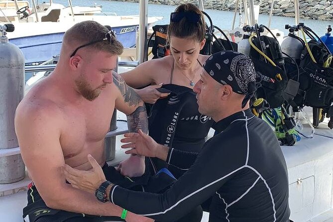 Discover Scuba Diving in Fujirah Dibba - The 4 to 6-meter training area