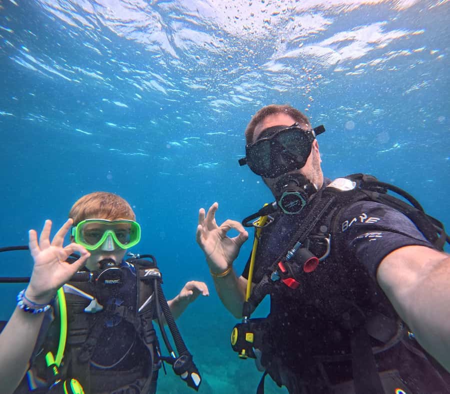 DISCOVER SCUBA DIVING IN LEMORNE with EasydiveMauritius - How much underwater time should you expect?
