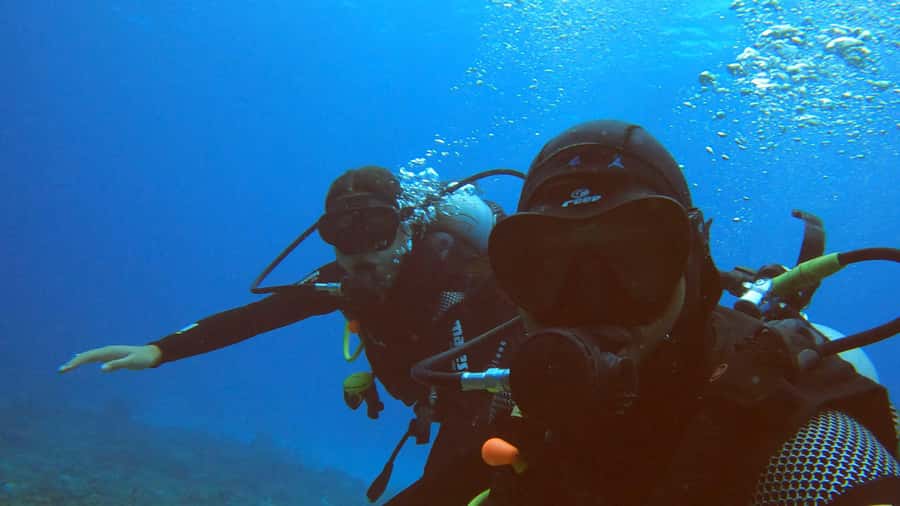 Discover Scuba Diving in the North of Mauritius - What the open-water portion feels like