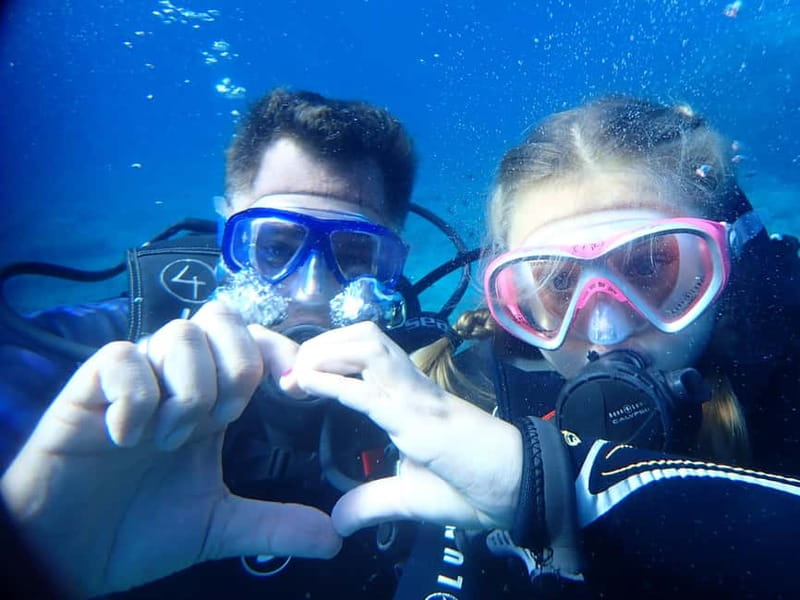 Discover Scuba Diving, scuba diving for begginers!! - Meeting Palma Diving at Son Caliu
