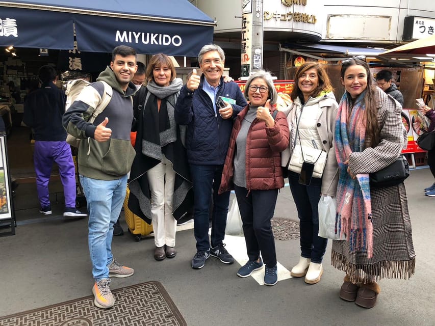 Dive into Tsukiji Fish Market Walking Friendly Food Tour - Namiyoke Inari Jinja and the return to the temple