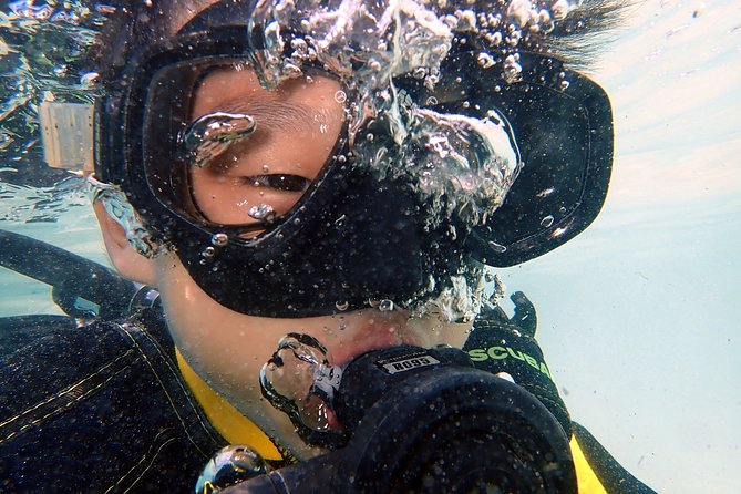 DiveGurus -Scuba Diving for Kids(Ages 6-11yrs) - Shallow water keeps the first attempt manageable