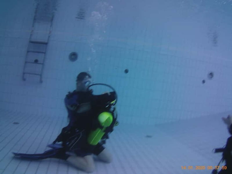 Diving - Visiting the sculpture park at Lake Ressnig