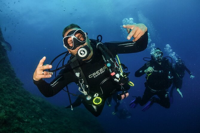 Diving baptism in the Montgrí Natural Park - Who will enjoy this most?