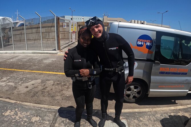 Diving experience in Malta - How the instructors handle first-time nerves