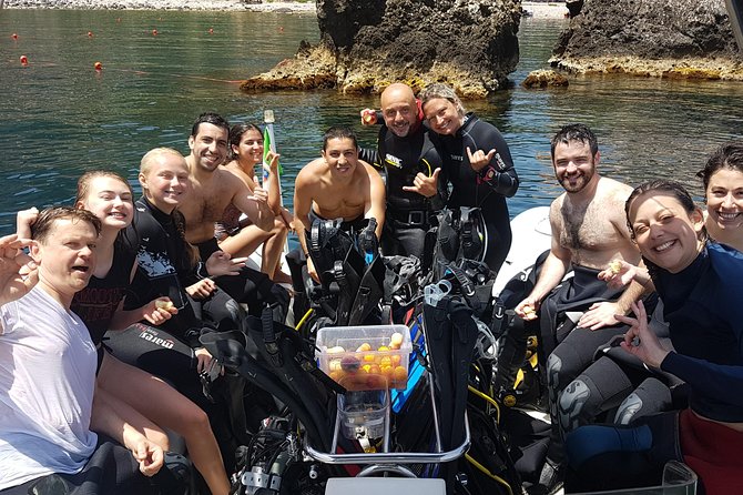Diving for patented divers - Who will enjoy this outing most