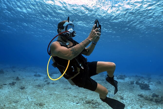Diving For People Without Experience - Moving through the protected area