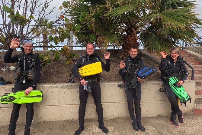 Diving in Los Cristianos, Tenerife - Learning the basics before entering the sea