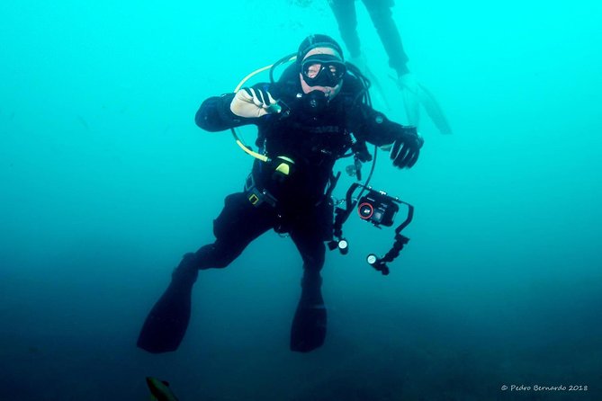 Double dive in the Algarve. Don't stop on the beach! - The briefing sets the tone