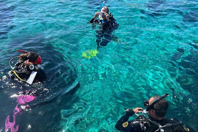 DSD | Discover scuba Diving Experience in Paros - A gentle first step into scuba near Pounda