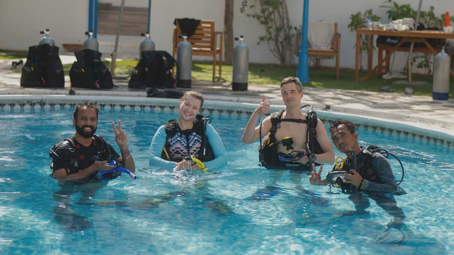 Dubai: Speedboat Scuba Diving on UAE’s Largest Diving Boat - Seeing marine life near Dubai Islands