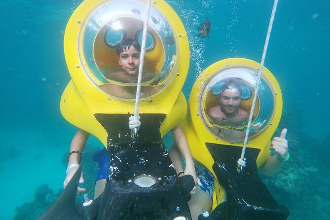 Experience a Submarine Scooter with ScubaDoo Punta Cana - Snorkeling is included, but it is not the main attraction