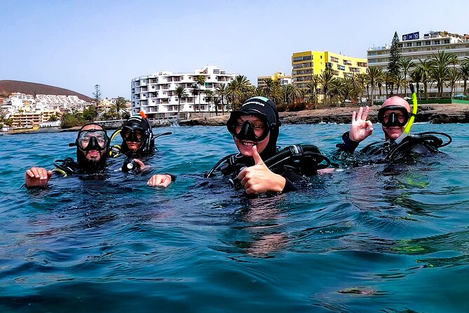 First Dive Experience in Tenerife - The first few minutes underwater