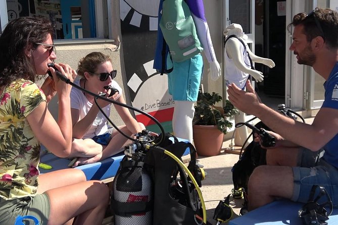 First scuba diving experience with instructor - Malta - Moving into open water around St. Paul’s Bay