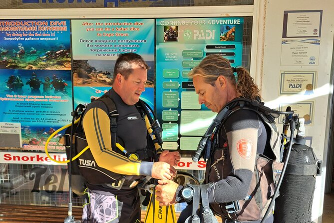 First Time Scuba Dive Adventure, Makronissos, Ayia Napa - Photos and video for a small extra fee