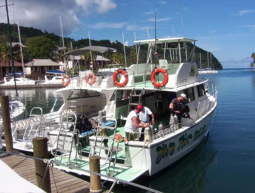 From Castries: St. Lucia Scuba Diving Excursion - What the Two Tank Format Means