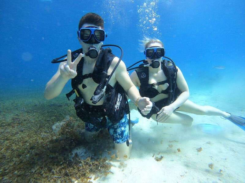 From Cozumel: Chankanaab Cozumel Scuba Diving - Why Chankanaab works well for a first scuba outing